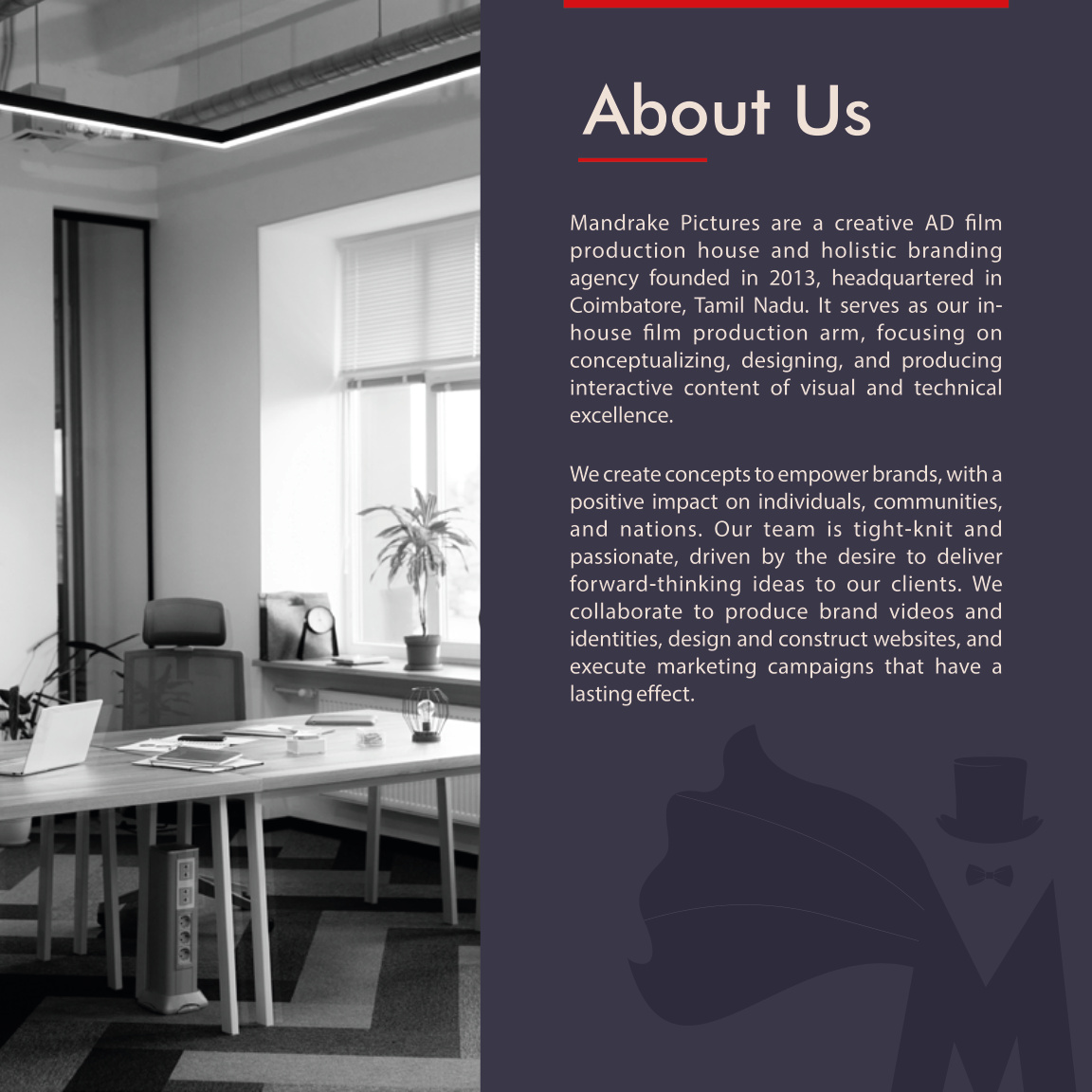 Mandrake Pictures Instagram production preview